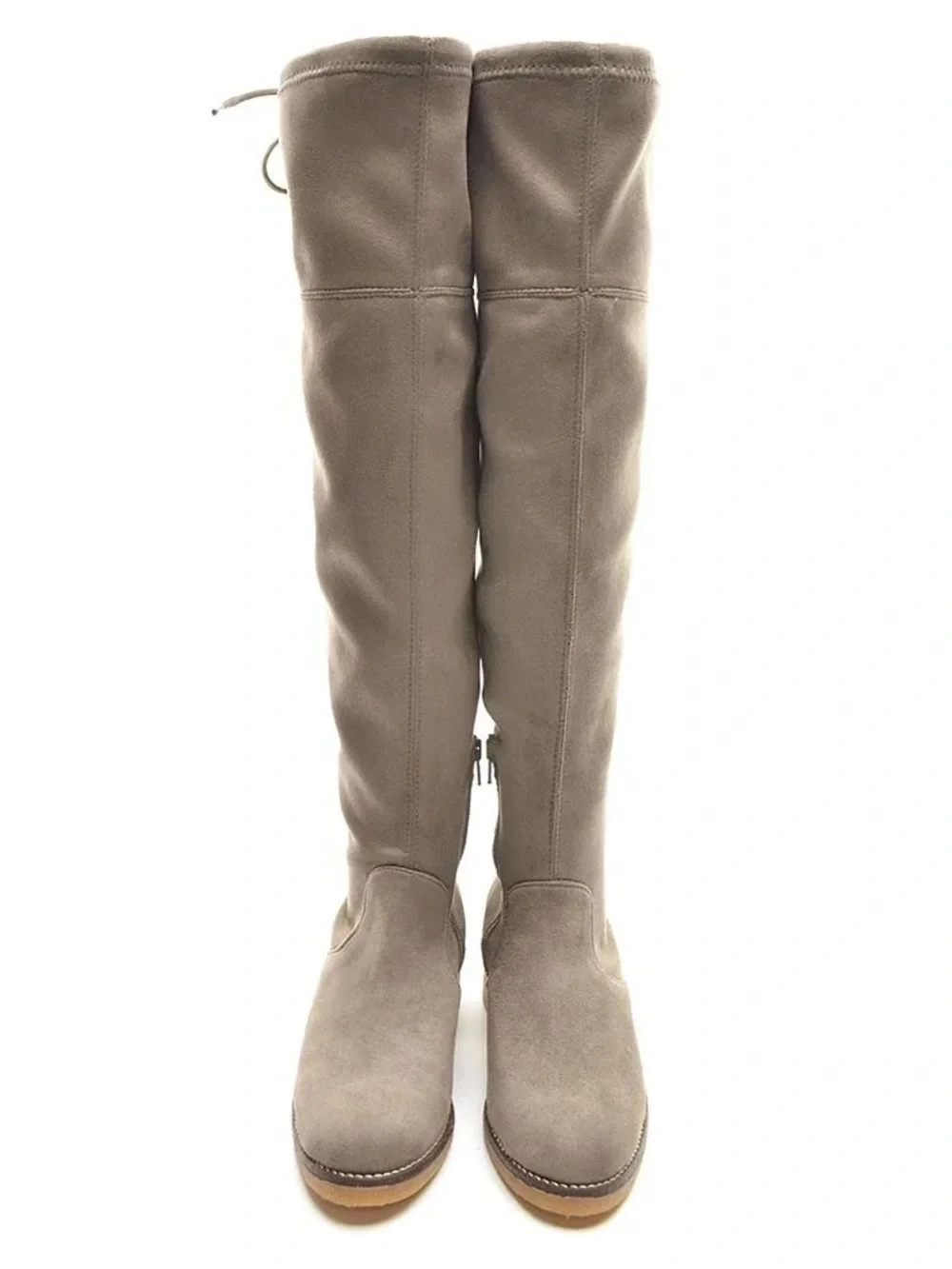 Eric Michael “Alessandra” Over-the-Knee Suede Block Heel Boots - EU 38 7.5